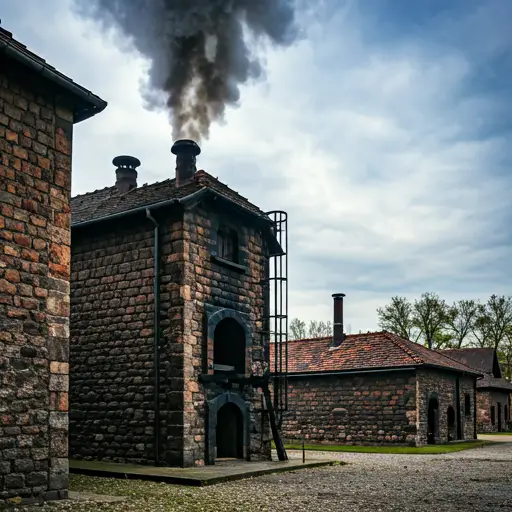 The ovens at Auchwitz.